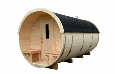 Sauna Barrel 2.5M &Oslash;1.9M | Sparrenhout