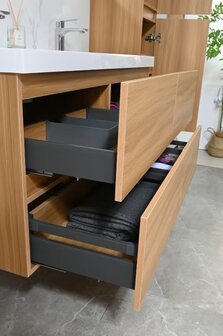 Badkamermeubel licht hout &ndash; totaaloverzicht badkameropstelling