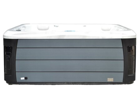 Vonato outdoor spa bovenaanzicht 68 jets sneeuwwit
