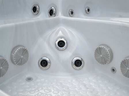 Vonato outdoor spa waterval LED fonteintjes sneeuwwit