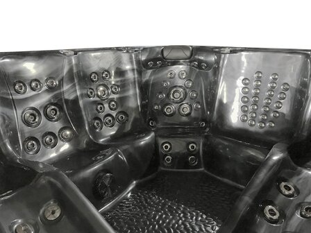 Vonato PF SPA 2025 Black jets overzicht massageposities