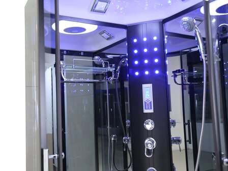 Stoomcabine SC2506 interieur met LED sfeerverlichting