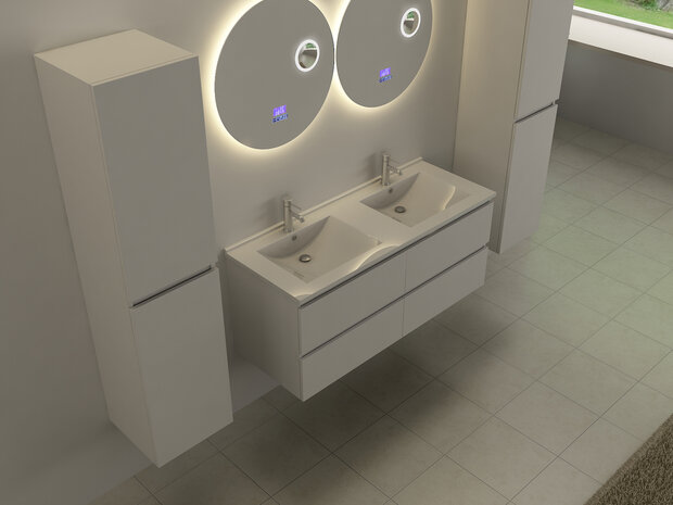 Ronde badkamerspiegel 60cm &mdash; vergrotingsglas en stijlvol design