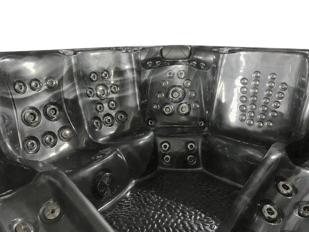 Vonato PF SPA 2025 Black jets overzicht massageposities