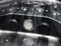 Outdoor spa drain en fitting detail