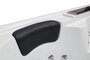 Ligbed detail outdoor spa massagepositie
